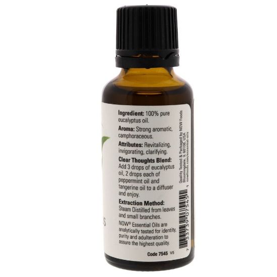 Picture of Now Essential Oil Eucalyptus 30ml