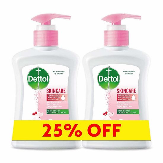 Picture of Dettol Skincare Antibacterial Handwash 2 x 200 ml