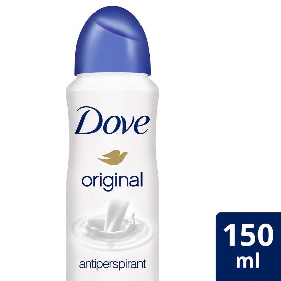 Picture of Dove Women Antiperspirant Deodorant Spray Original Alcohol Free 150ml