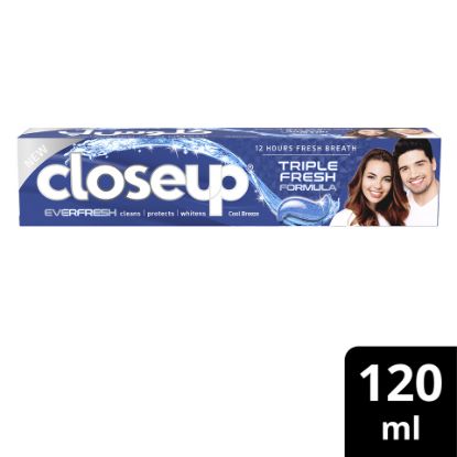 Picture of Closeup Triple Fresh Formula Cool Breeze Gel Toothpaste 120 ml