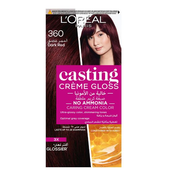 Picture of L'Oreal Paris Casting Creme 360 Gloss Dark Red 1pkt