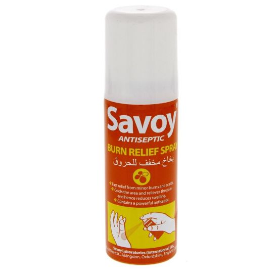 Picture of Savoy Antiseptic Burn Relief Spray 50 ml