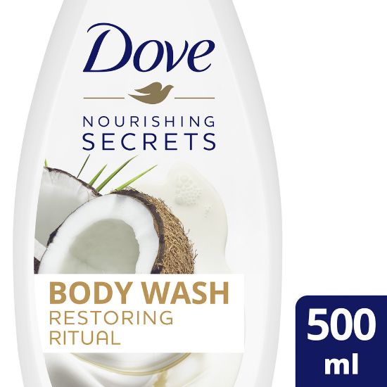 Picture of Dove Restoring Ritual Body Wash Coconut 500ml