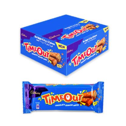 Picture of Cadbury Time Out Crunchy Wafer 12 x 41.6g(N)