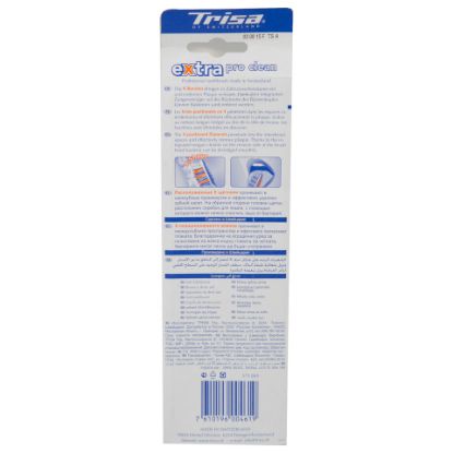 Picture of Trisa Toothbrush Extra Pro Clean Soft 2pc Assorted Colours