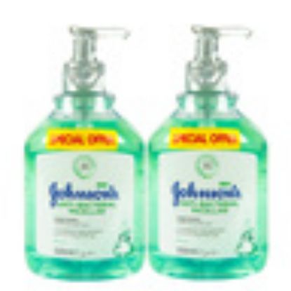 Picture of Johnson's Anti-Bacterial Micellar Hand Wash Mint 2 x 500ml