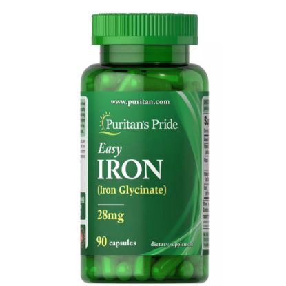 Picture of Puritan's Pride Easy Iron 28mg 90pcs