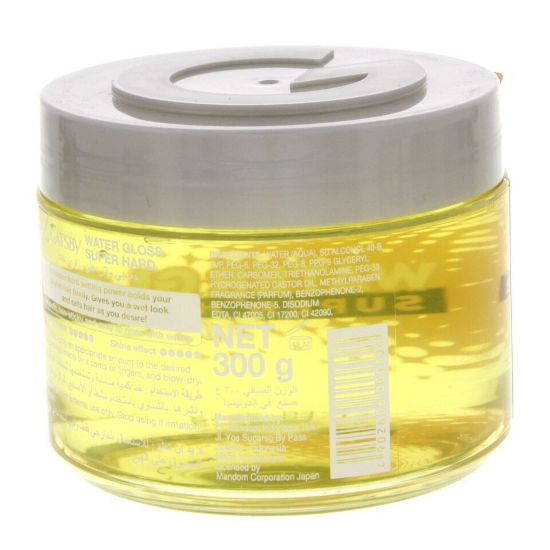 Picture of Gatsby Water Gloss Hair Gel Yellow 300g