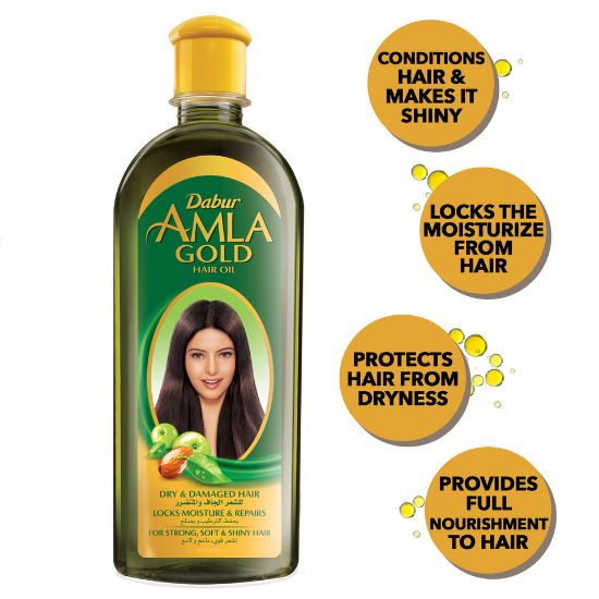 Picture of Dabur Amla Gold Hair Oil 300ml