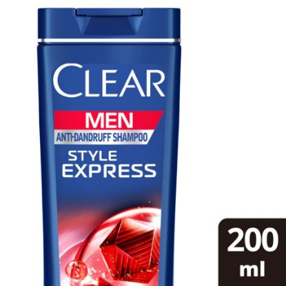 Picture of Clear Men's 2in1 Style Express Anti-Dandruff Shampoo 200ml