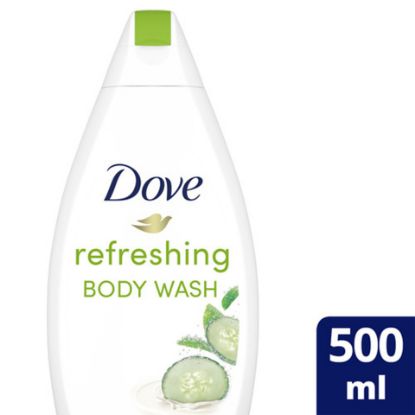 Picture of Dove Go Fresh Body Wash Cucumber And Green Tea 500ml