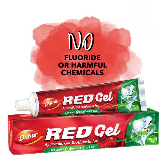 Picture of Dabur Ayurvedic Red Gel Toothpaste 150 g