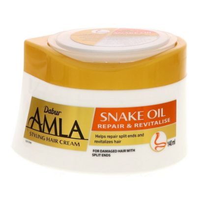 Picture of Dabur Amla Styling Hair Cream Snake Oil 140ml