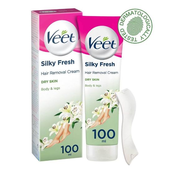Picture of Veet Hair Removal Cream Dry Skin 100ml