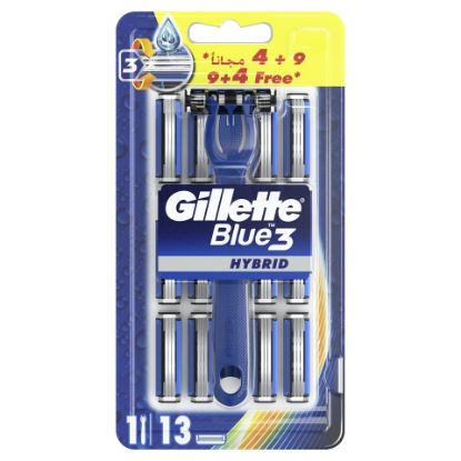 Picture of Gillette Blue 3 Smart Men’s Razors 9 + 4