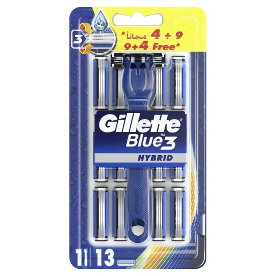 Picture of Gillette Blue 3 Smart Men’s Razors 9 + 4