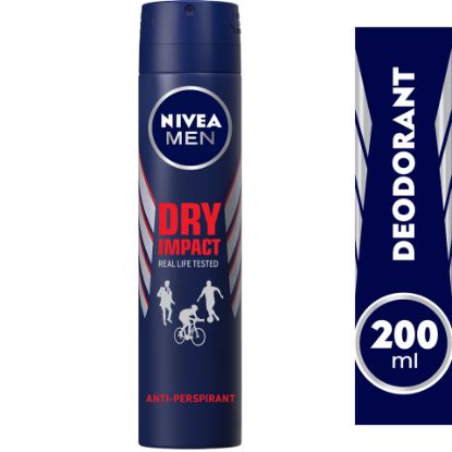 Picture of Nivea Deodorant Dry Impact Plus Men 200ml