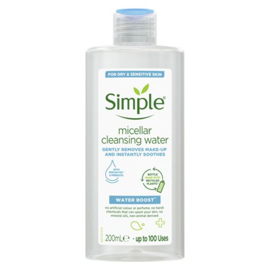 Picture of Simple Water Boost Micellar Cleansing Water For Sensitive Skin 200ml