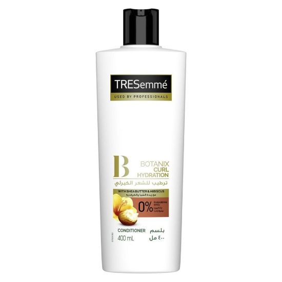 Picture of TRESemme Botanix Natural Conditioner for Curl Hydration with Shea Butter & Hibiscus 400ml