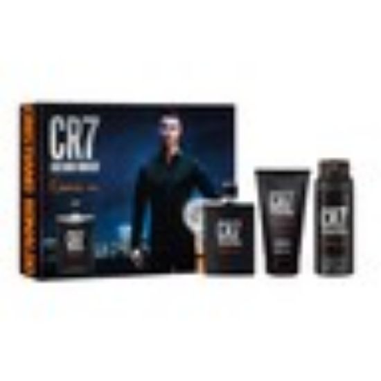 Picture of Cristiano Ronaldo CR7 Game On EDT Gift Set for Men 100ml + Shower Gel 150ml + Body Spray 150ml