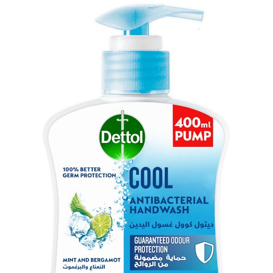 Picture of Dettol Cool Handwash Liquid Soap Mint & Bergamot Fragrance 400ml