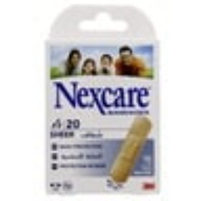 Picture of Nexcare Bandage Sheer Regular 20pcs