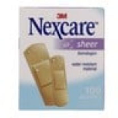 Picture of Nexcare Sheer Bandages 100pcs