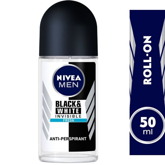 Picture of Nivea Men Black & White Invisible Deodorant Fresh 50ml