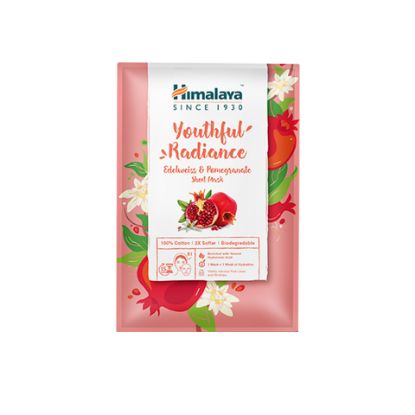 Picture of Himalaya Youthful Radiance Edelweiss & Pomegranate Sheet Mask 30ml