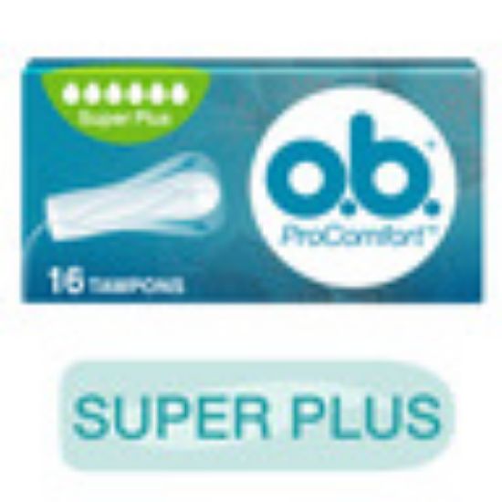 Picture of OB ProComfort Super Plus Tampons 16 Count