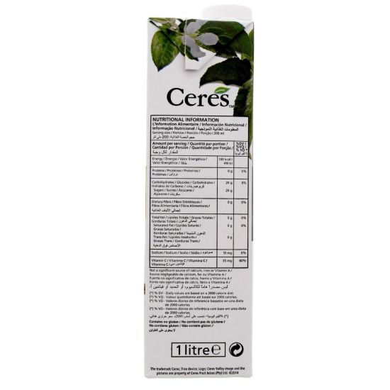 Picture of Ceres Pineapple Juice 1Litre(N)