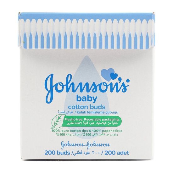 Picture of Johnson's Baby Pure Cotton Buds 200pcs