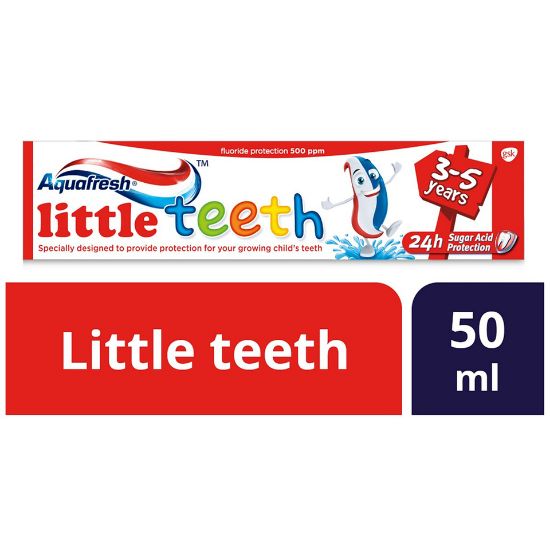 Picture of Aquafresh Little Teeth Toothpaste 50ml