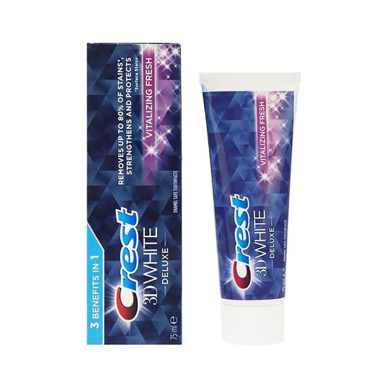 Picture of Crest 3D White Deluxe Instant Pearl Glow Toothpaste 75ml