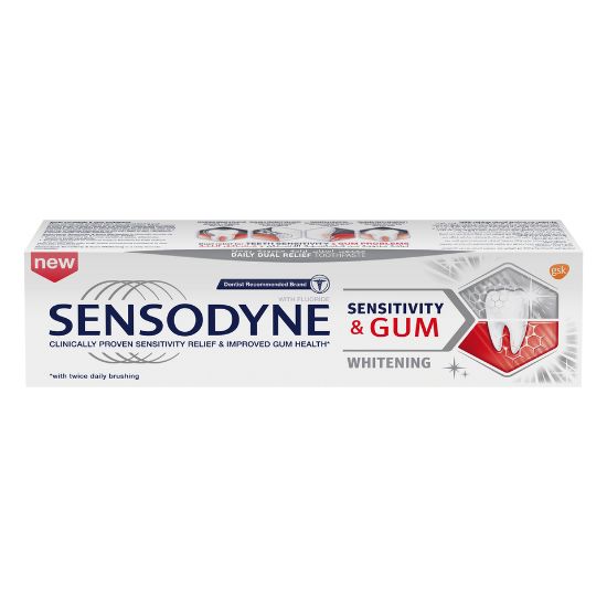 Picture of Sensodyne Sensitivity And Gum Whitening Toothpaste 75ml