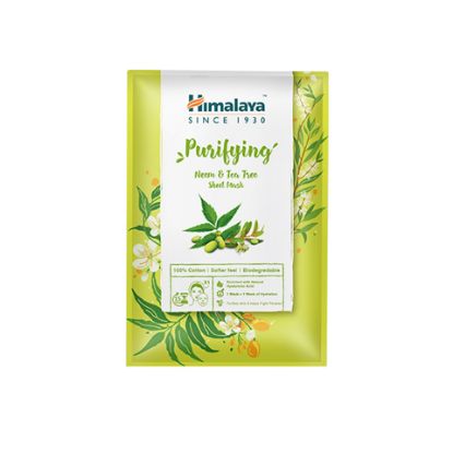 Picture of Himalaya Purifying Neem & Tea Tree Sheet Mask 30ml