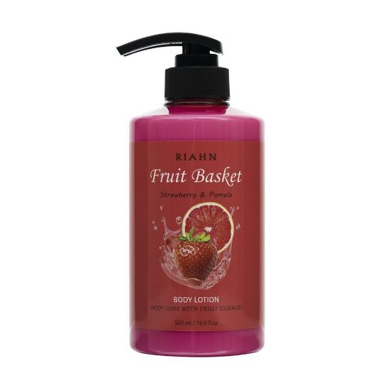 Picture of Riahn Fruit Basket Strawberry & Pomelo Body Lotion Bottle 500ml