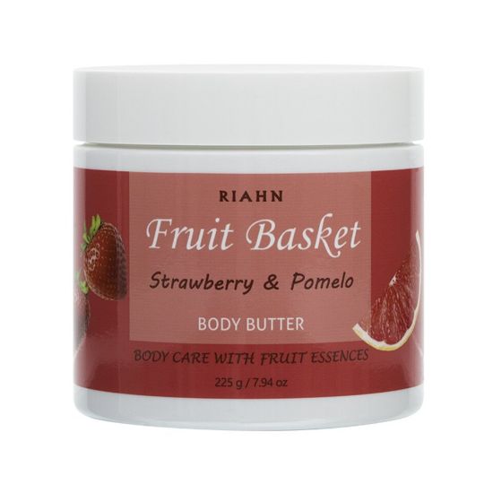 Picture of Riahn Fruit Basket Strawberry & Pomelo Body Butter Jar 225g