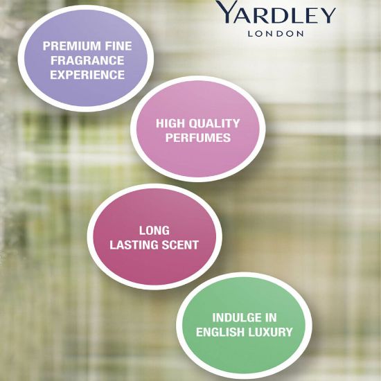 Picture of Yardley London English Rose Perfume EDT 125ml + Refreshing Body Spray 150ml