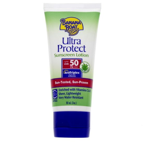 Picture of Banana Boat Ultra Protect Sunscreen Lotion With Aloe Vera 90ml