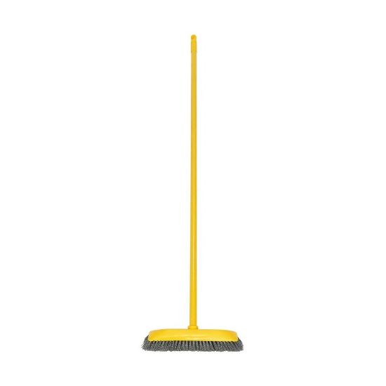 Picture of Smart Klean Hard Broom 9253 Yellow