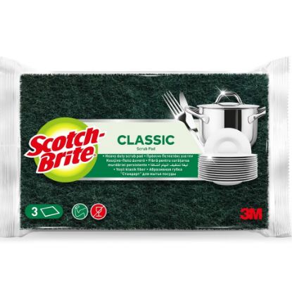 Picture of Scotch Brite Heavy Duty Scouring Pad 3pcs