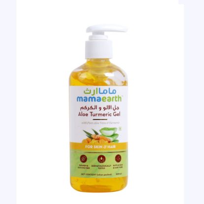 Picture of Mamaearth Aloe Turmeric Gel For Skin & Hair 300ml