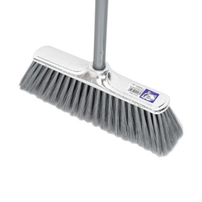 Picture of Mr.Brush 02001160012 Karma Soft Broom with long Stick, Silver color