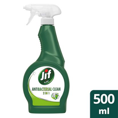 Picture of Jif 2in1 Anti-Bacterial Spray 500ml