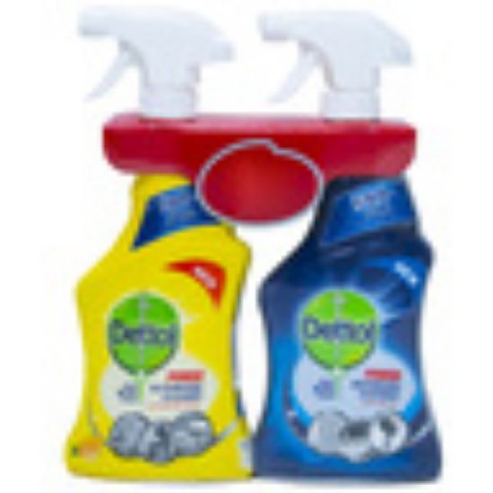 Picture of Dettol Power Bathroom Cleaner 500 ml + All Purpose Cleaner 500 ml