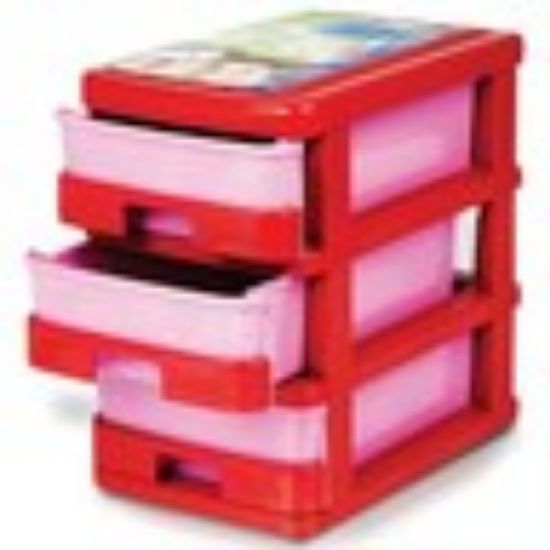 Picture of Little 3-Drawer Small Cabinet Assorted Color