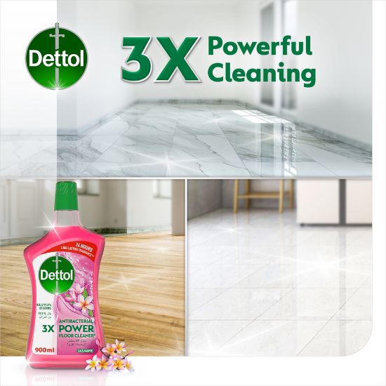 Picture of Dettol Jasmine Antibacterial Power Floor Cleaner 900ml