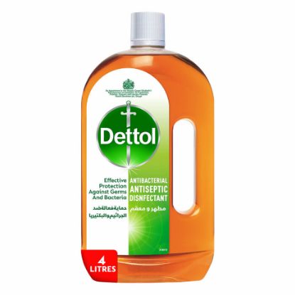 Picture of Dettol Antiseptic Antibacterial Disinfectant Liquid 4Litre