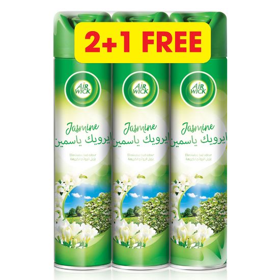 Picture of Airwick Air Freshener Jasmine 300 ml 2+1(N)